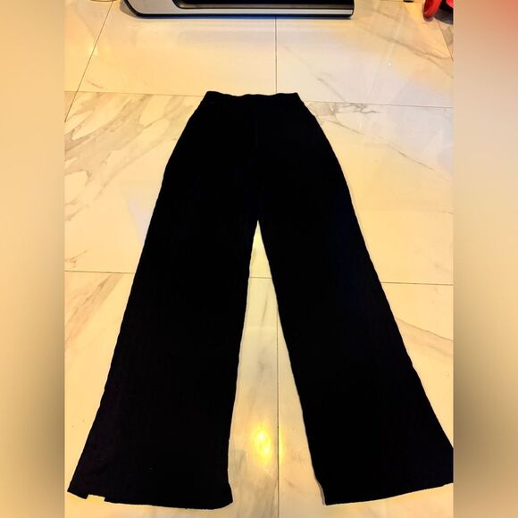 Lululemon Athletica Black Wide-Leg Casual Pants #2 - Picture 6 of 7